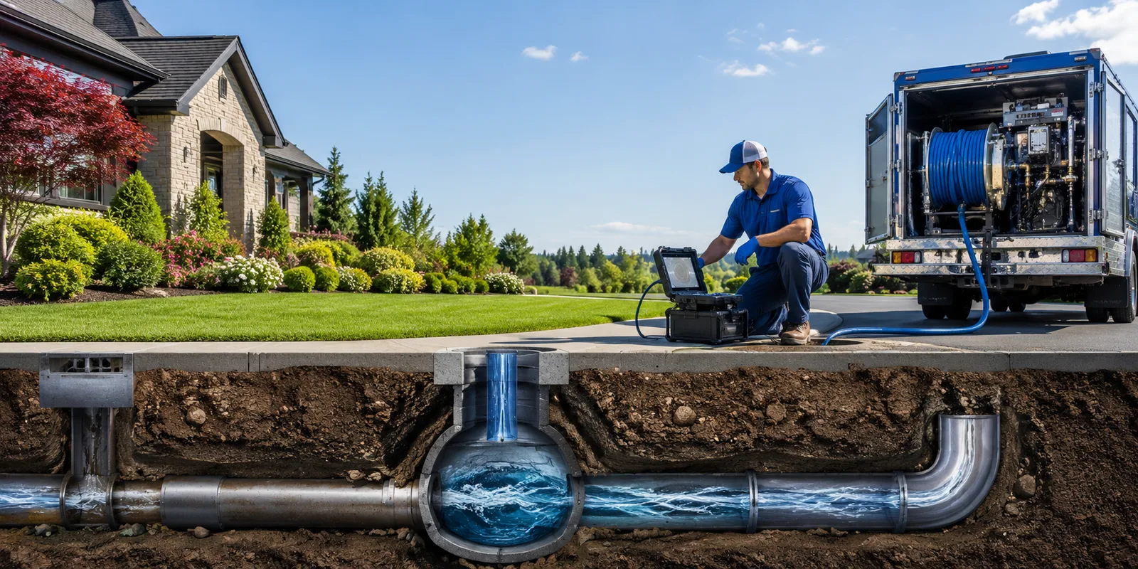 Drainage restoration information for The Plains, OH
